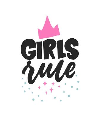 Girls Rule Variety Postcards