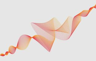 Abstract background, line wave element, sound spectrum equalizer wallpaper, vector futuristic particle technology illustration.