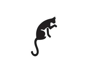 this is a cat logo design for your business vector