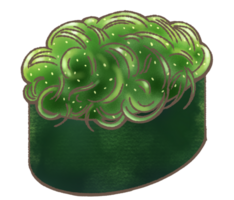 Chuka wakame wakame salad sushi png