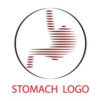 stomach care icon designs vector