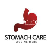 stomach care icon designs vector