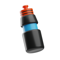 sport activity object water bottle 3d illustration png