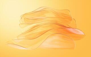 Gradient multilayer glass background, 3d rendering. photo