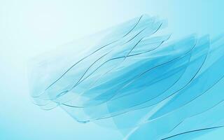 Gradient multilayer glass background, 3d rendering. photo