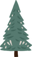 simplicity pine tree freehand drawing png