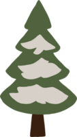 simplicity pine tree freehand drawing png