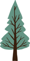 simplicity pine tree freehand drawing png