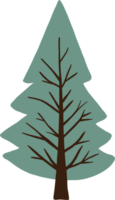 simplicity pine tree freehand drawing png