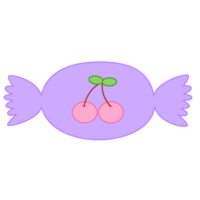 violet bonbons avec Cerise png