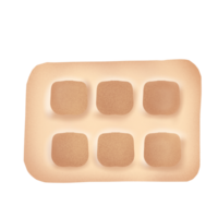 Brot Frühstück Süss braun Zucker png