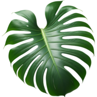 verde Monstera foglia. ai generativo png