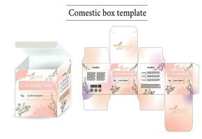 A Nice Cosmetic Box Design vector