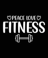 Gym or Fitness Tshirt design vector