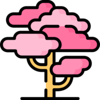 Cereza árbol icono diseño png