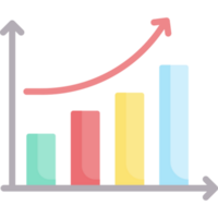 statistique icône conception png