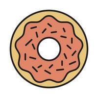 rosquilla icono vector