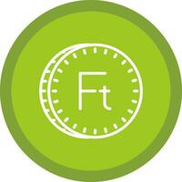 Forint Vector Icon Design