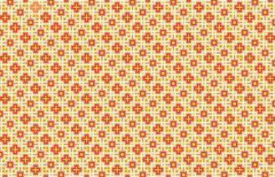 Yellow and red color design pattern vector