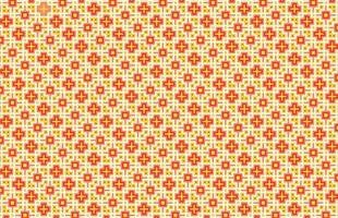 Yellow and red color design pattern vector