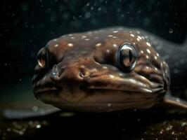 cazón retrato creado con generativo ai tecnología foto