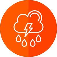 diseño de icono de vector de tormenta