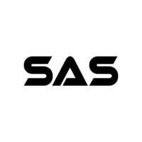 SAS Logo Design, Inspiration for a Unique Identity. Modern Elegance and Creative Design. Watermark Your Success with the Striking this Logo. vector