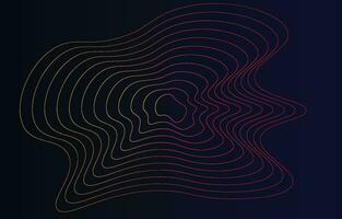 Abstract background, line wave element, sound spectrum equalizer wallpaper, vector futuristic particle technology illustration.