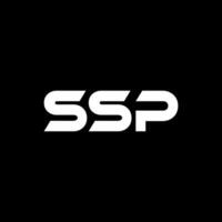 SSP Letter Logo Design, Inspiration for a Unique Identity. Modern Elegance and Creative Design. Watermark Your Success with the Striking this Logo. vector