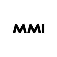 MMI Letter Logo Design, Inspiration for a Unique Identity. Modern Elegance and Creative Design. Watermark Your Success with the Striking this Logo. vector