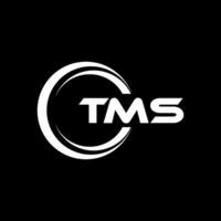 TMS Letter Logo Design, Inspiration for a Unique Identity. Modern Elegance and Creative Design. Watermark Your Success with the Striking this Logo. vector