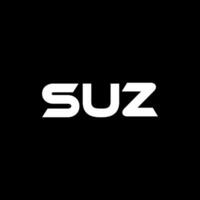 SUZ Letter Logo Design, Inspiration for a Unique Identity. Modern Elegance and Creative Design. Watermark Your Success with the Striking this Logo. vector