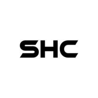 SHC Letter Logo Design, Inspiration for a Unique Identity. Modern Elegance and Creative Design. Watermark Your Success with the Striking this Logo. vector