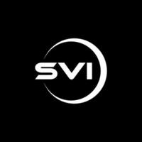 SVI Letter Logo Design, Inspiration for a Unique Identity. Modern Elegance and Creative Design. Watermark Your Success with the Striking this Logo. vector