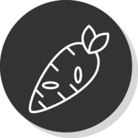 Carrot Vector Icon Design