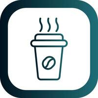 Coffee Cup Vector Icon Design