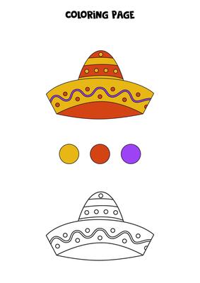Cinco De Mayo Coloring Page Vector Art, Icons, and Graphics for Free