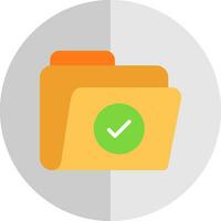 Checked Vector Icon Design