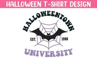 Cute Halloween t shirt vector illustration, Halloween T Shirt Design, Happy Halloween T shirt vector, Trendy Halloween T Shirt template