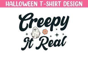 Cute Halloween t shirt vector illustration, Halloween T Shirt Design, Happy Halloween T shirt vector, Trendy Halloween T Shirt template