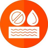 No Water Vector Icon Design