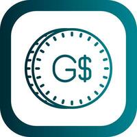 Guyanese dollar Vector Icon Design