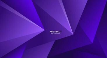 Geometric purple polygonal background vector