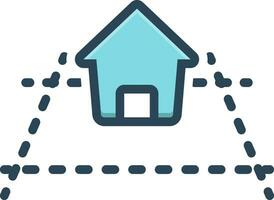 color icon for plot vector