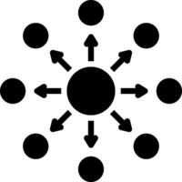 solid icon for unitmonad vector