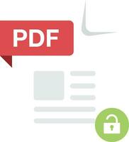 files format with pdf files type vector design element or symbol