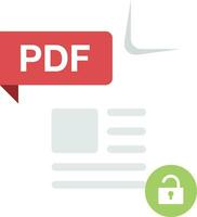 files format with pdf files type vector design element or symbol