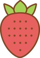 Fruta icono o símbolo vector diseño elemento