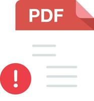 files format with pdf files type vector design element or symbol