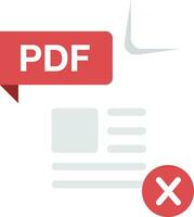 files format with pdf files type vector design element or symbol